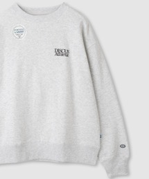 DISCUS（ディスカス）の「DISCUS ワンポイント刺繍アーチカレッジトレーナー（スウェット・レディース）」