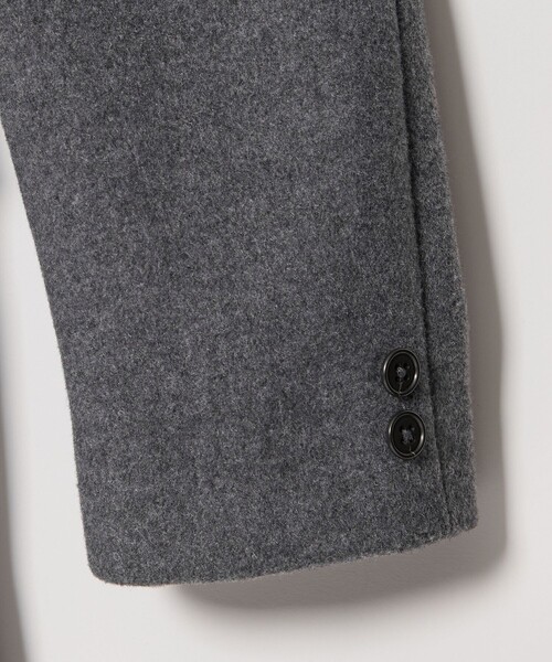 WEB限定 WARDROBE SMART】PE メルトン チェスターコート（チェスター
