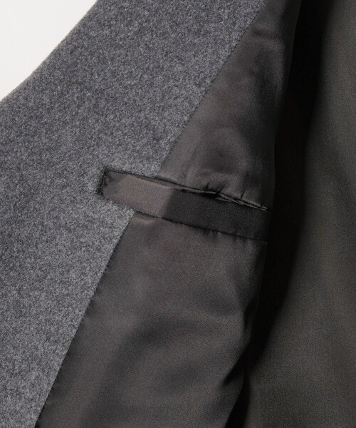 WEB限定 WARDROBE SMART】PE メルトン チェスターコート（チェスター