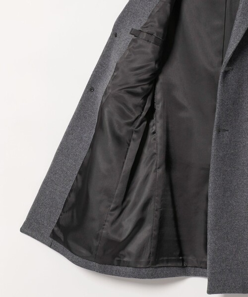 WEB限定 WARDROBE SMART】PE メルトン チェスターコート（チェスター