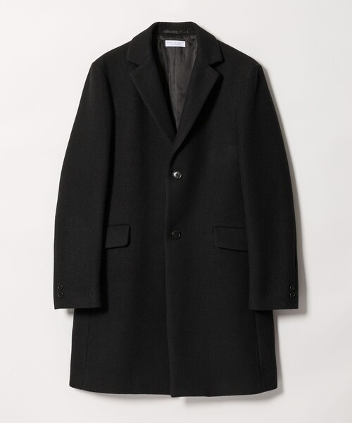 ※最終値下げ【極美品】 BEAUTY&YOUTH メルトン チェスターコート セール】【WEB限定 WARDROBE SMART】PE メルトン チェスターコート