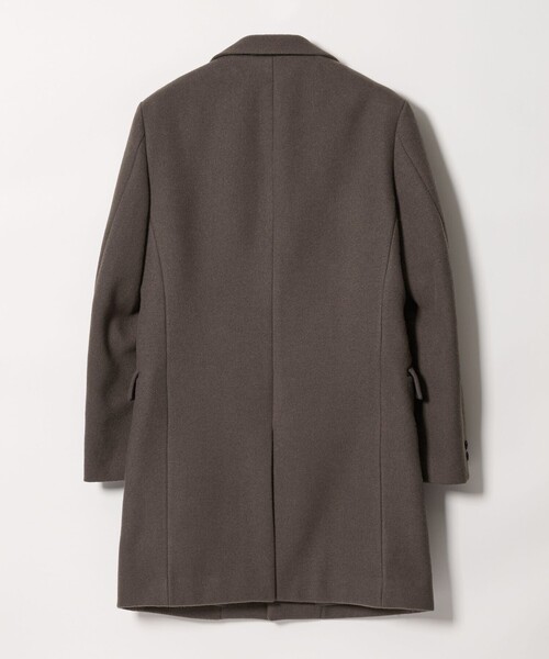 WEB限定 WARDROBE SMART】PE メルトン チェスターコート（チェスター