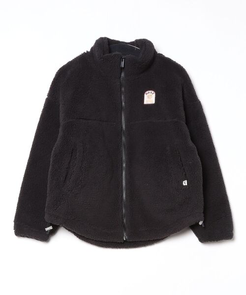 ROXY（ロキシー）の「ロキシー ROXY BELLIS BOA JACKET（その他アウター・レディース・コーラル/オフホワイト/ブラック/ブラウン/グリーン・S/M/L）」の3枚目の写真