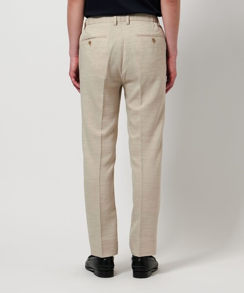 A DAY IN THE LIFE UNITED ARROWS(アデイインザライフユナイテッドアローズ)の「リネンライク スラブツイル ノープリーツスラックス-セットアップ対応・マシンウォッシャブル-<A DAY IN THE LIFE>(スラックス・メンズ・ロイヤルブルー/ベージュ/ダークグレー・L/M/S/XL)」の4枚目の写真