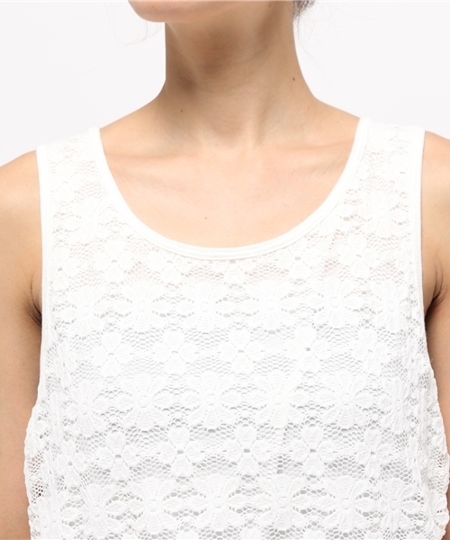 OUTLET（アウトレット）の「【Discoat Parisien】レーストップマキシOP（ワンピース・レディース・杢グレー・MEDIUM/LARGE）」の7枚目の写真