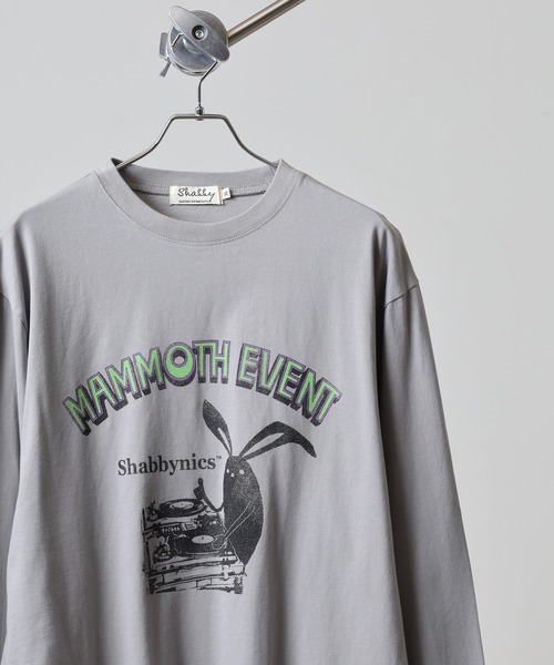 FUNALIVE（ファンアライブ）の「SHABBY　シャビ 長袖Tシャツ L/TEE unisex（Tシャツ/カットソー・メンズ・ホワイト系1/オリーブ/ブラック/ホワイト系2/オリーブ系1/グレー系2/オフホワイト/グレー/ホワイト系3/ブラック系2/グレー系1/ブラック系1/マスタード/イエロー系1・L/XL/M）」の8枚目の写真