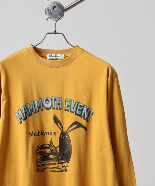 FUNALIVE（ファンアライブ）の「SHABBY　シャビ 長袖Tシャツ L/TEE unisex（Tシャツ/カットソー・メンズ・ホワイト系1/オリーブ/ブラック/ホワイト系2/オリーブ系1/グレー系2/オフホワイト/グレー/ホワイト系3/ブラック系2/グレー系1/ブラック系1/マスタード/イエロー系1・L/XL/M）」の13枚目の写真
