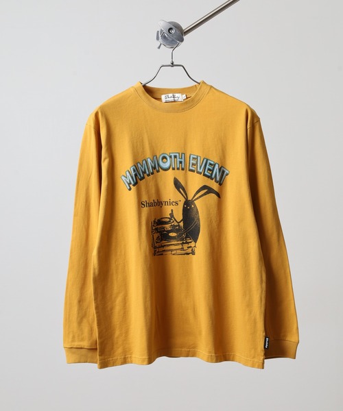 FUNALIVE（ファンアライブ）の「SHABBY　シャビ 長袖Tシャツ L/TEE unisex（Tシャツ/カットソー・メンズ・ホワイト系1/オリーブ/ブラック/ホワイト系2/オリーブ系1/グレー系2/オフホワイト/グレー/ホワイト系3/ブラック系2/グレー系1/ブラック系1/マスタード/イエロー系1・L/XL/M）」の18枚目の写真