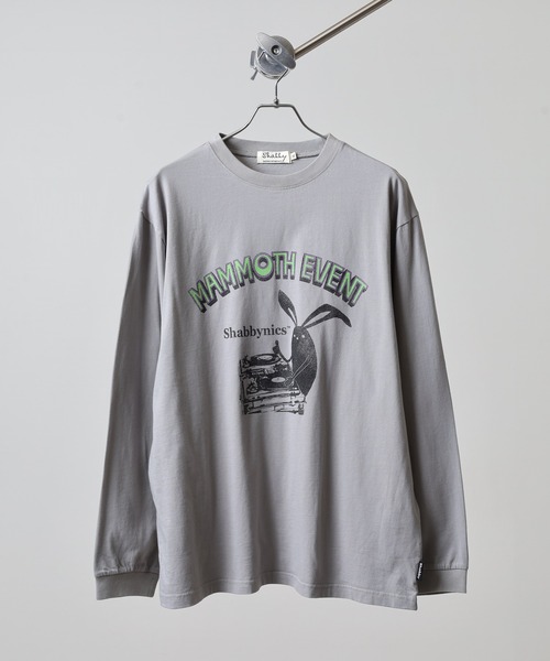 FUNALIVE（ファンアライブ）の「SHABBY　シャビ 長袖Tシャツ L/TEE unisex（Tシャツ/カットソー・メンズ・ホワイト系1/オリーブ/ブラック/ホワイト系2/オリーブ系1/グレー系2/オフホワイト/グレー/ホワイト系3/ブラック系2/グレー系1/ブラック系1/マスタード/イエロー系1・L/XL/M）」の16枚目の写真