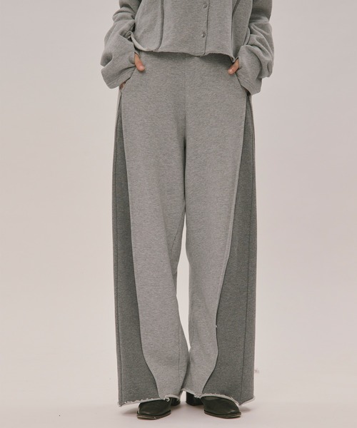 switch design sweat pants / スイッチデザインスウェットパンツ