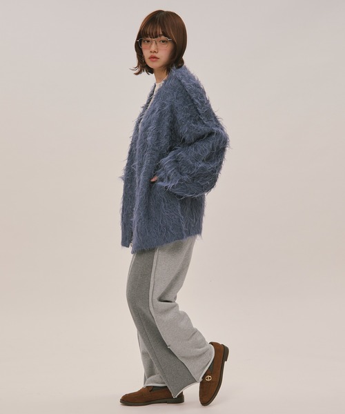 loin nuit(ロワンニュイ)の「switch design sweat pants / スイッチデザインスウェットパンツ(その他パンツ・レディース・ブラウン/グレー・FREE)」の20枚目の写真
