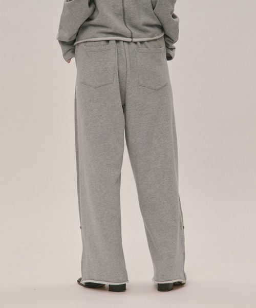 loin nuit(ロワンニュイ)の「switch design sweat pants / スイッチデザインスウェットパンツ(その他パンツ・レディース・ブラウン/グレー・FREE)」の5枚目の写真