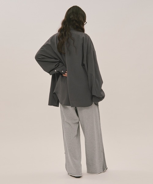 loin nuit(ロワンニュイ)の「switch design sweat pants / スイッチデザインスウェットパンツ(その他パンツ・レディース・ブラウン/グレー・FREE)」の15枚目の写真