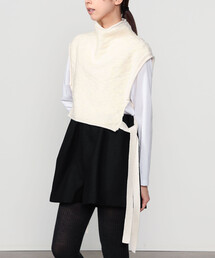 UNFIL | UNFIL | ランダムウール ハイネックニットベスト WOMEN(ベスト)