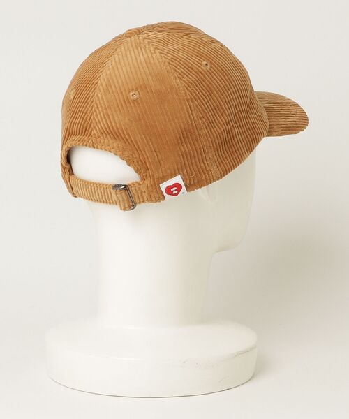 A BATHING APE（アベイシングエイプ）の「CORDUROY BASEBALL CAP（キャップ・レディース・ブラウン/ベージュ・FREE）」の9枚目の写真