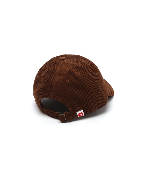 A BATHING APE（アベイシングエイプ）の「CORDUROY BASEBALL CAP（キャップ・レディース・ブラウン/ベージュ・FREE）」の5枚目の写真
