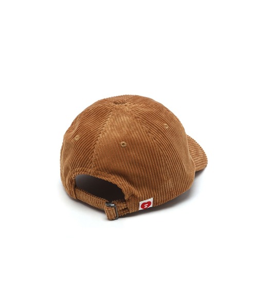 A BATHING APE（アベイシングエイプ）の「CORDUROY BASEBALL CAP（キャップ・レディース・ブラウン/ベージュ・FREE）」の6枚目の写真