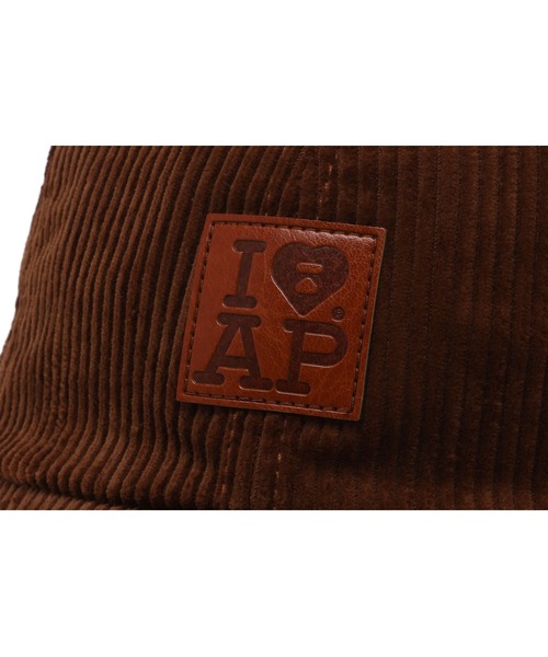 A BATHING APE（アベイシングエイプ）の「CORDUROY BASEBALL CAP（キャップ・レディース・ブラウン/ベージュ・FREE）」の7枚目の写真