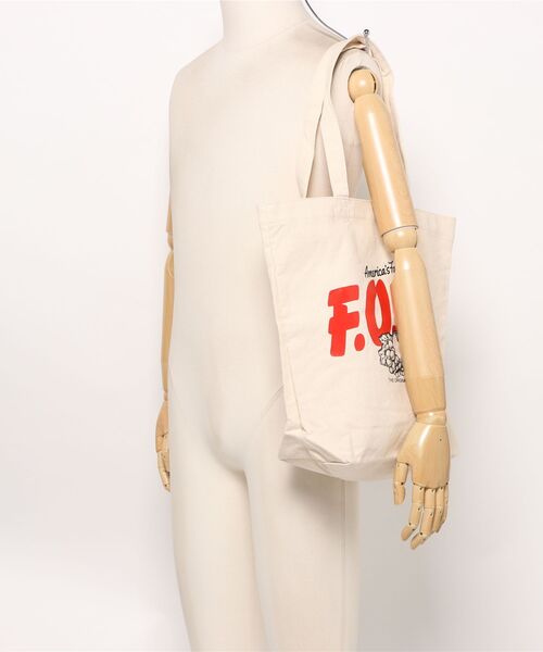 FRUIT OF THE LOOM(フルーツオブザルーム)の「【RES】【FRUIT OF THE LOOM】FFGS SOUVENIR TOTE BAG(トートバッグ・レディース・ホワイト系その他/ホワイト系その他2/ホワイト系その他3・FREE)」の4枚目の写真