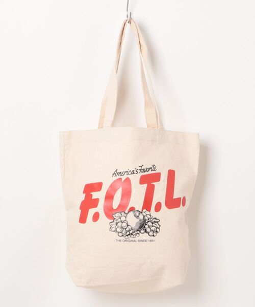 FRUIT OF THE LOOM(フルーツオブザルーム)の「【RES】【FRUIT OF THE LOOM】FFGS SOUVENIR TOTE BAG(トートバッグ・レディース・ホワイト系その他/ホワイト系その他2/ホワイト系その他3・FREE)」の13枚目の写真