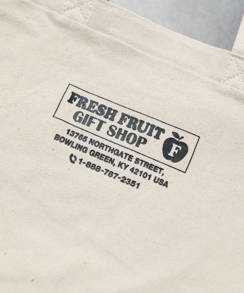 FRUIT OF THE LOOM(フルーツオブザルーム)の「【RES】【FRUIT OF THE LOOM】FFGS SOUVENIR TOTE BAG(トートバッグ・レディース・ホワイト系その他/ホワイト系その他2/ホワイト系その他3・FREE)」の6枚目の写真