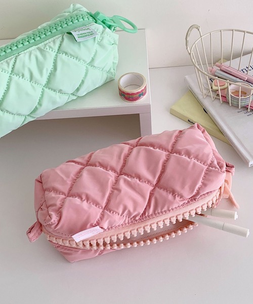 セール】oshipic/推し活ポーチ/推しカラーポーチ/キルティングポーチ