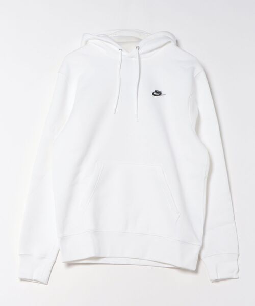 NIKE（ナイキ）の「《NIKEアパレル》クラブ BB プルオーバー L/S フーディ（パーカー・メンズ・ブラック/グレー/ホワイト/ベージュ・2XL/L/M/S/XL）」の2枚目の写真