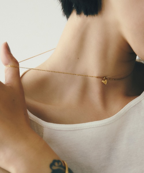 TEN.（テン）の「18KGP タイニーハートネックレス（ネックレス）」 - WEAR
