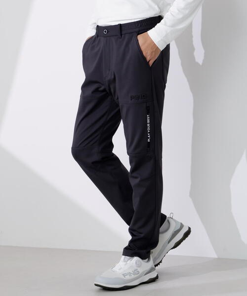 セール】【PING APPAREL】全方向ストレッチ裏起毛ダンボールニット