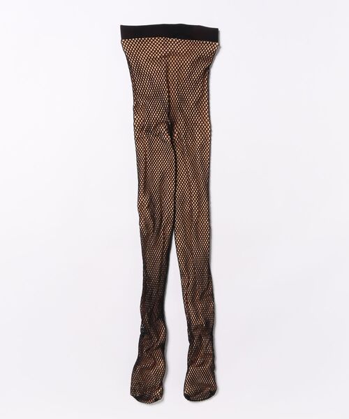 ABBEY MARKET(アビーマーケット)の「脚見せフェイク網タイツ(タイツ/ストッキング・レディース・ブラック/ブラック系その他・FREE)」の7枚目の写真