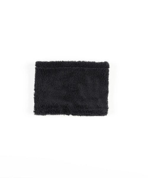 Right-on(ライトオン)の「【Refurbish】ロゴ刺繍 ネックウォーマー (防寒 / ボア / 軽量デザイン)(ネックウォーマー/スヌード・キッズ・ブラック/ブルー/グレー・フリー)」の7枚目の写真