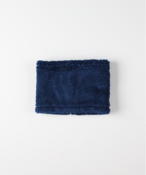 Right-on(ライトオン)の「【Refurbish】ロゴ刺繍 ネックウォーマー (防寒 / ボア / 軽量デザイン)(ネックウォーマー/スヌード・キッズ・ブラック/ブルー/グレー・フリー)」の13枚目の写真