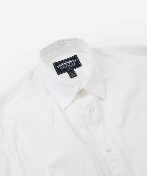 FRIZMWORKS(フリズムワークス)の「SOFT TOUCH RELAXED SHIRT 002 _ WHITE(シャツ/ブラウス・メンズ・その他・X-LARGE/SMALL/MEDIUM/LARGE)」の3枚目の写真