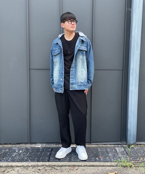 MUSINSA STANDARD（ムシンサスタンダード）の「[クールタンダード] リラックスフィットクルーネックポケットTシャツ [ブラック]（Tシャツ/カットソー・メンズ・その他・XX-LARGE/XXX-LARGE/SMALL/MEDIUM/LARGE/X-LARGE）」の7枚目の写真