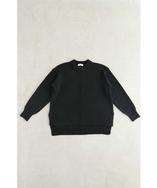 cawaii(カワイイ)の「触ればやみつき ふわもちスリットニット(ニット/セーター・レディース・ブラウン/ブラック/ライトブルー・FREE)」の22枚目の写真