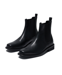 UNISEX》【SPECIAL SHOES FACTORY COLLABORATION】Zip Heel Boots Made