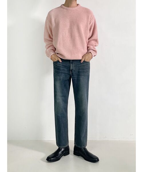 MUSINSA STANDARD（ムシンサスタンダード）の「スクエアチェルシーブーツ[ブラック]（ブーツ・レディース・その他・23cm/26.5cm/27cm/27.5cm/28cm/28.5cm/29cm/23.5cm/24cm/24.5cm/25cm/25.5cm/26cm）」の4枚目の写真
