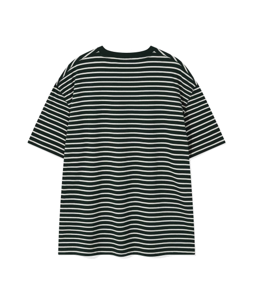 Wacky WiLLy（ワッキーウィリー）の「キキワッペンストライプ半袖Tシャツグリーン（Tシャツ/カットソー・レディース・その他・MEDIUM/LARGE/X-LARGE/SMALL/XX-LARGE/X-SMALL）」の3枚目の写真