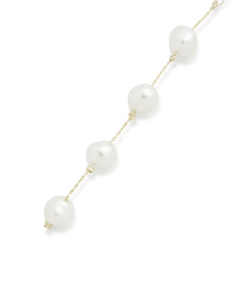 EDIT COLOGNE（エディットコロン）の「パールロングピアス（ピアス（両耳用）・レディース・ゴールド・ﾌﾘ-）」の3枚目の写真