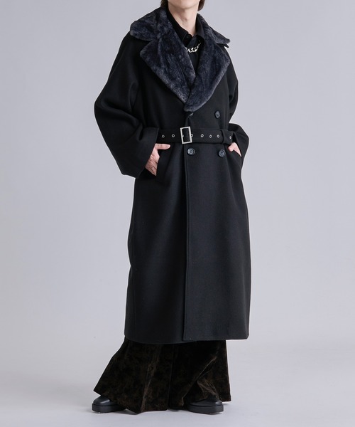 Ellno Loset(エルノロゼット)の「ベルベットフラワーフレアパンツ/SETUP対応(スラックス・メンズ・ブラック系/グレー系/ブラウン系・LARGE/MEDIUM/SMALL/X-SMALL)」の15枚目の写真