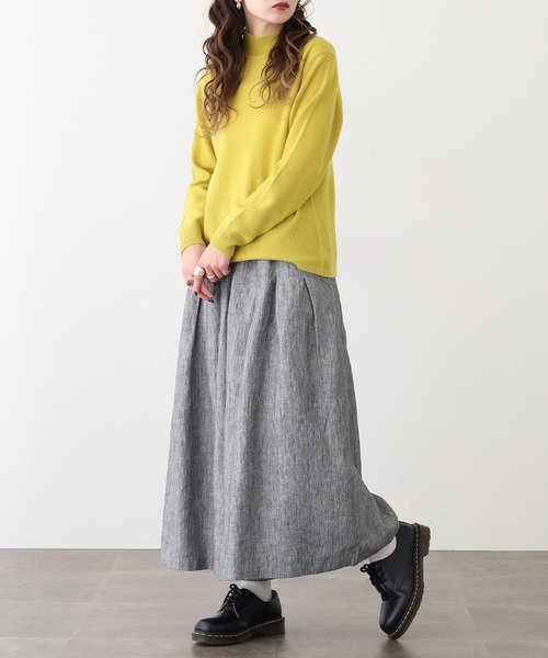 ubasoku(ウバソク)の「ubasoku キュロットパンツ ブラックピンストライプ(その他パンツ・レディース・ブラック系・FREE)」の5枚目の写真