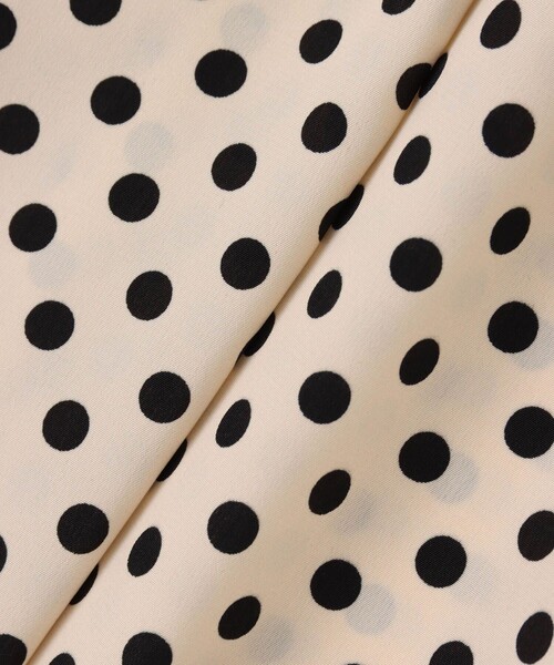 Loulou Willoughby/ルルウィルビー デシンドットフリル ブラウス LOULOU WILLOUGHBY】デシンドットフリルボウタイブラウス（シャツ