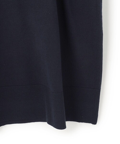 UNFILO(アンフィーロ)の「フリルトリミング ニットワンピース(ワンピース・レディース・ブラック系/ネイビー系・X-LARGE)」の10枚目の写真