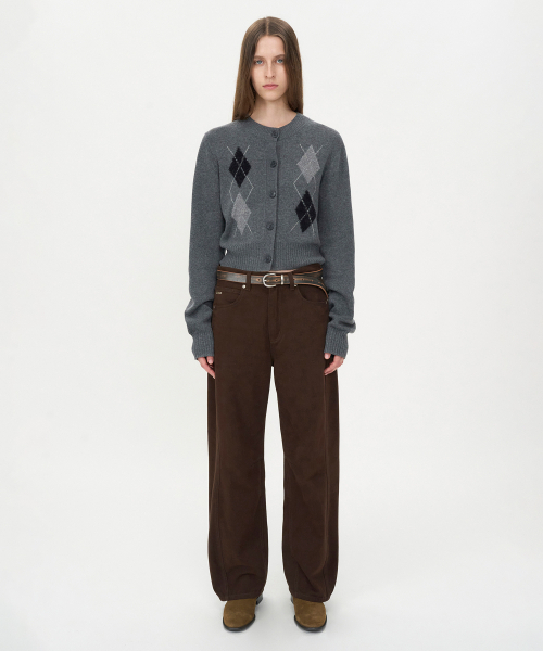 INSILENCE WOMEN(インサイレンスウーマン)の「カーブラインコットンデニムブラウン(デニムパンツ・レディース・その他・X-SMALL/SMALL/MEDIUM/LARGE)」の2枚目の写真