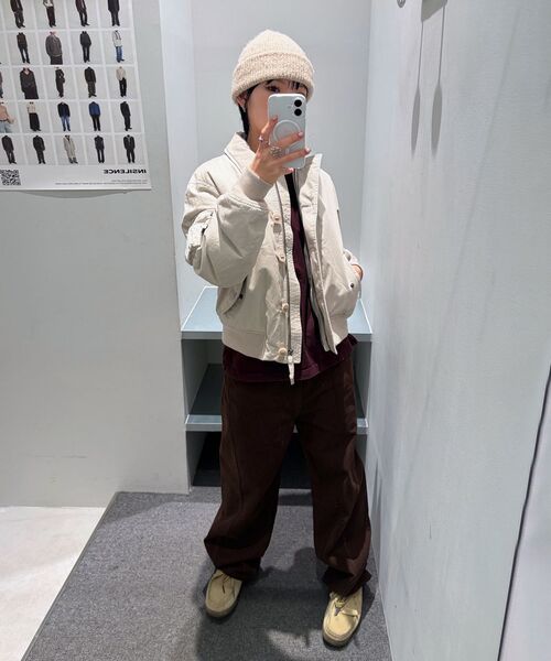 INSILENCE WOMEN(インサイレンスウーマン)の「カーブラインコットンデニムブラウン(デニムパンツ・レディース・その他・X-SMALL/SMALL/MEDIUM/LARGE)」の10枚目の写真