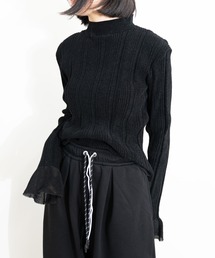 MIDVEIN（ミッドヴェイン）の「Mall yarn x sheer yarn inner（ニット/セーター）」