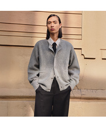 LMOOD（エルムード）の「Alphonso Brushed Mohair Wool Cardigan Ash Gray（カーディガン/ボレロ・メンズ）」