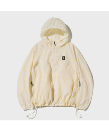 PHYSICAL DEPARTMENT（フィジカル デパートメント）の「サンセットラベルライトウェイトウィンドブレーカー_クリーム（ナイロンジャケット）」