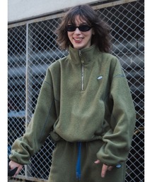 DISCUS（ディスカス）の「DISCUS FLEECE  HALF ZIP PULLOVER（その他トップス）」