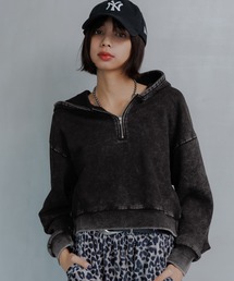 PAGEBOY | ハーフＺＩＰショートパーカー(パーカー)